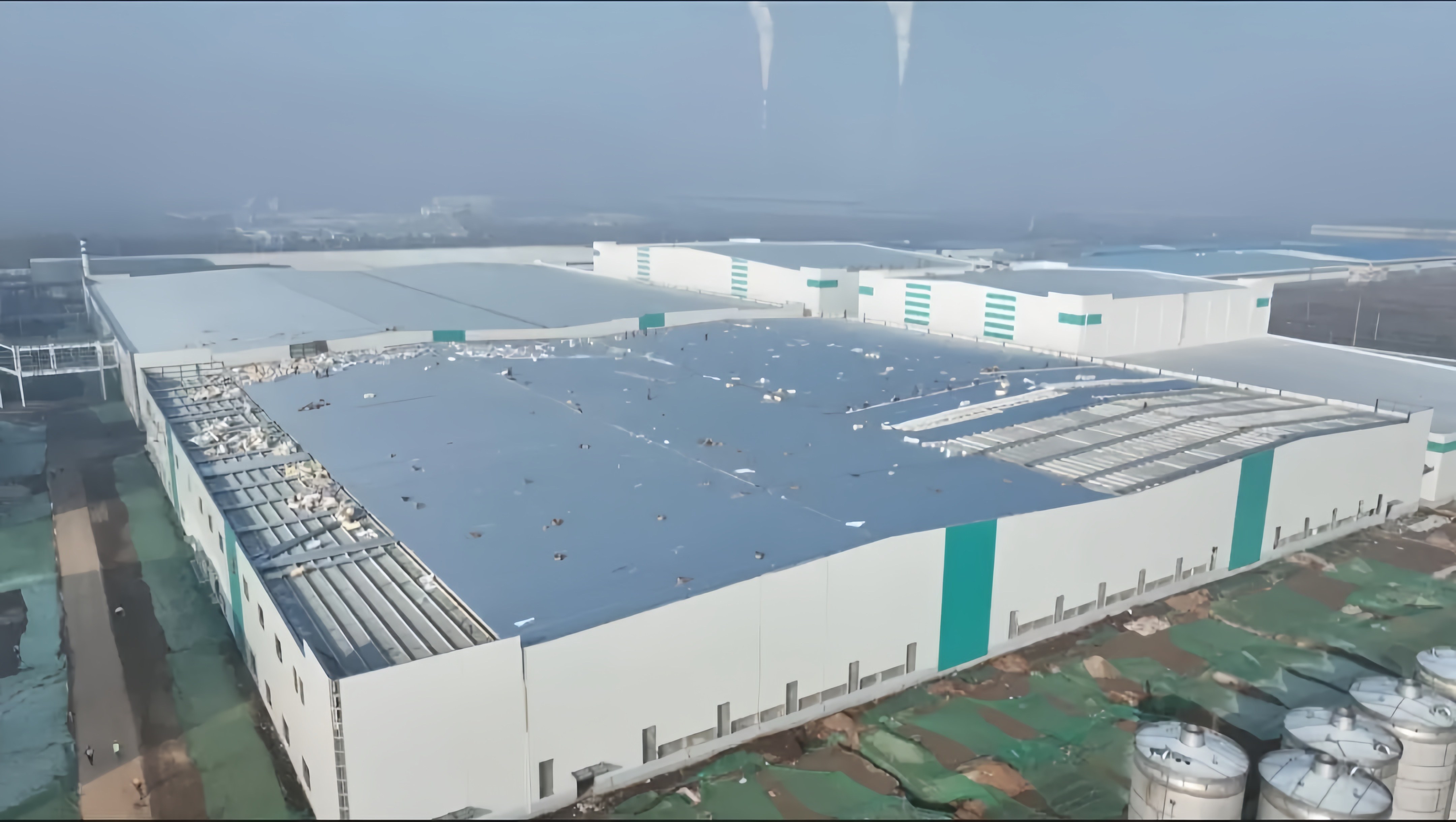 华润雪花啤酒工厂项目济南工厂-联合车间及综合楼等土建工程钢结构工程 华润雪花啤酒工厂项目济南工厂-联合车间及综合楼等土建工程钢结构工程